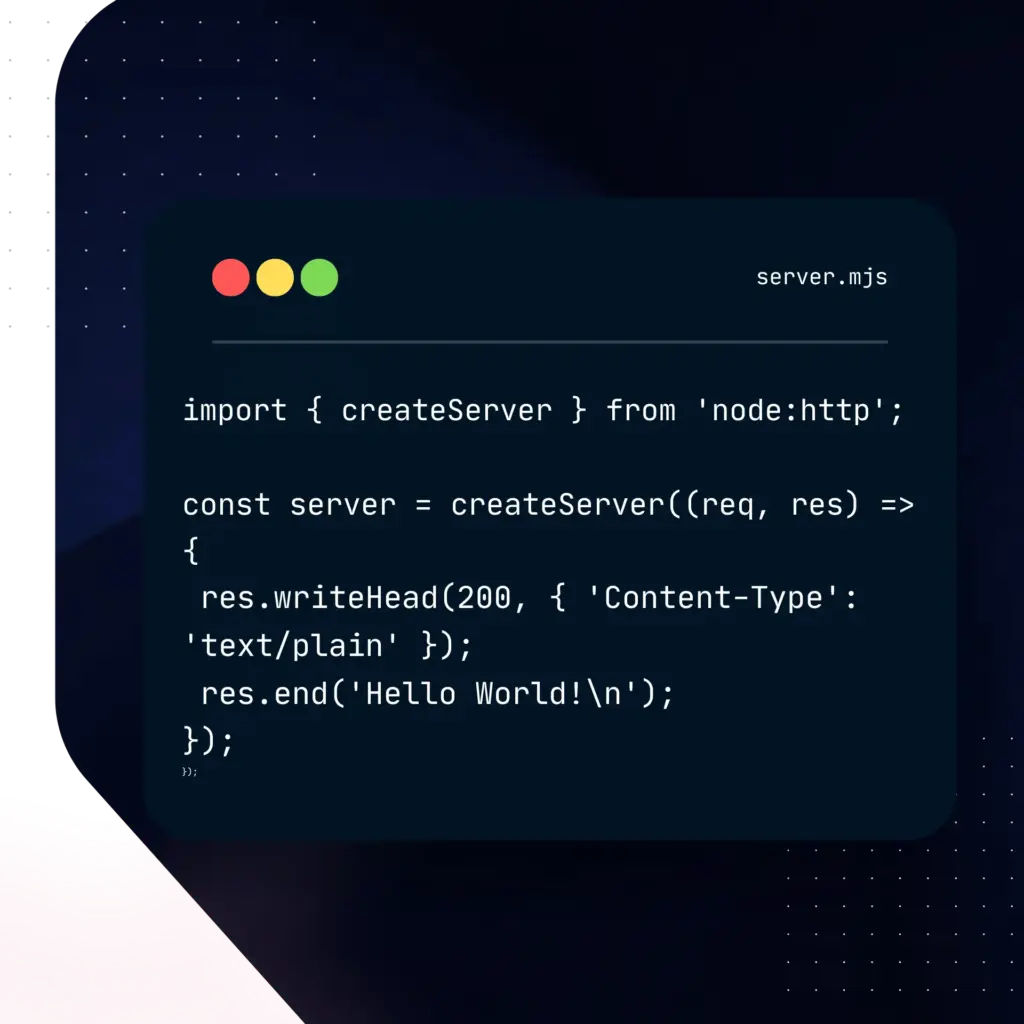 Feature Node Js