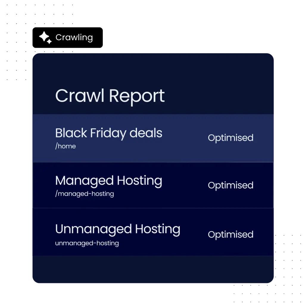 Optimized For Ai Crawlers