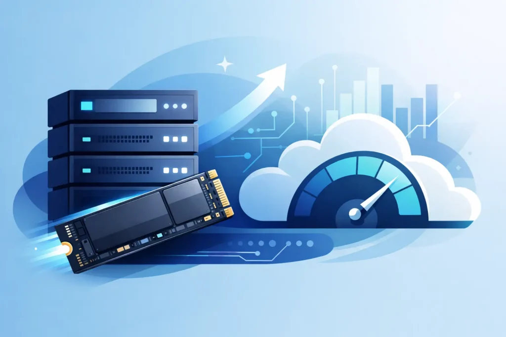 Hosting NVMe ad alte prestazioni: cosa conta