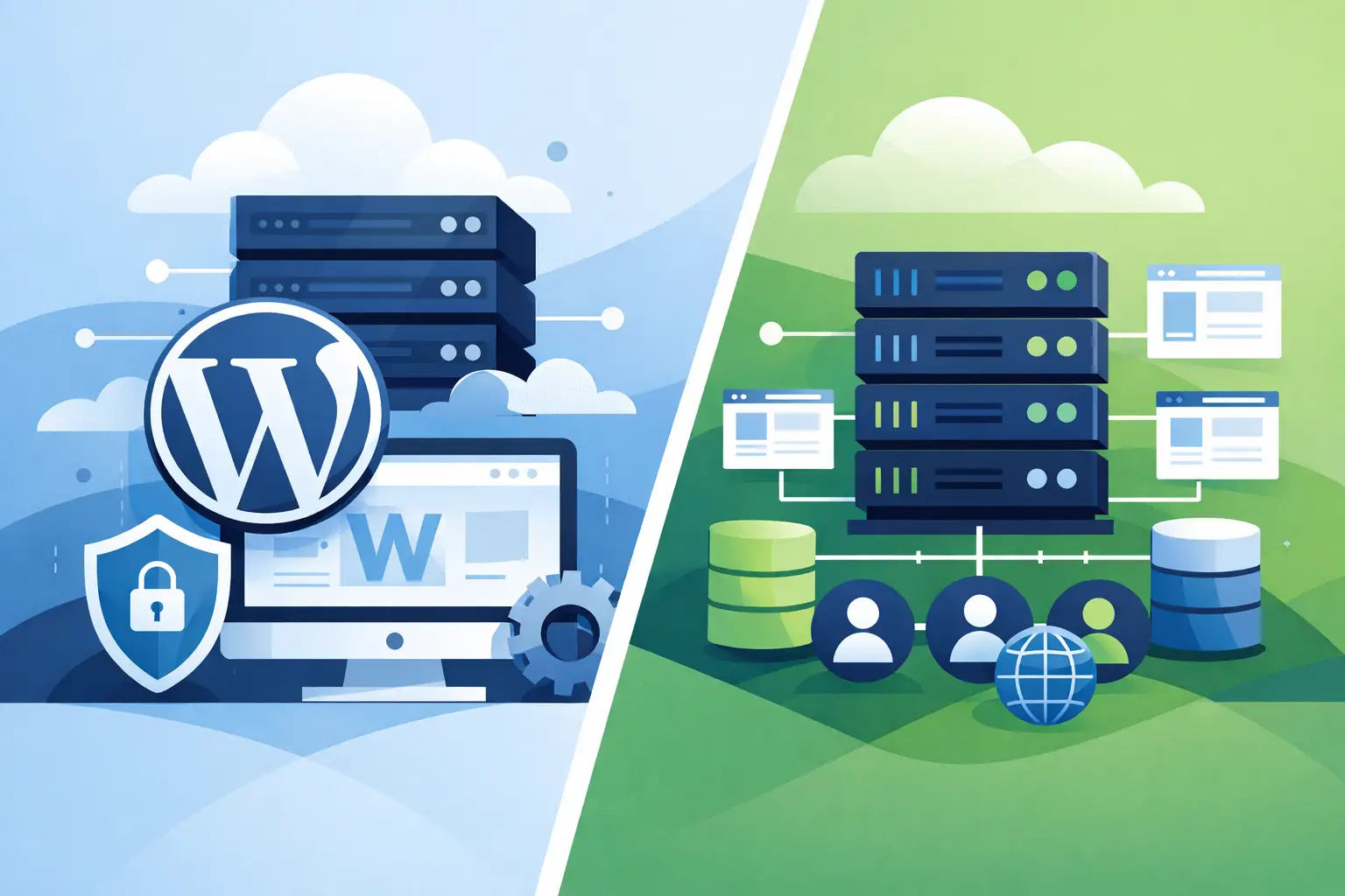 WordPress hosting vs shared hosting per il tuo sito