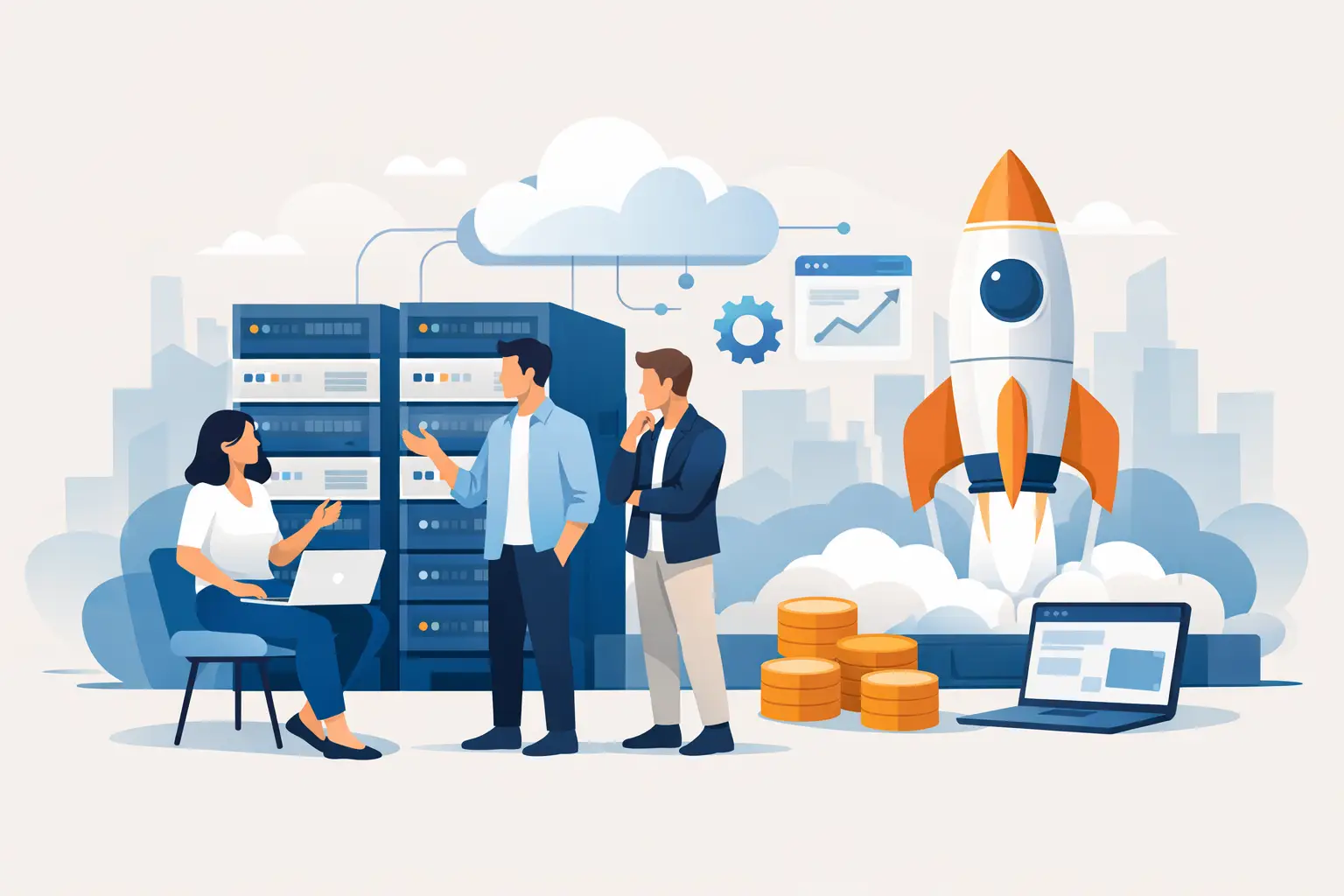 Hosting condiviso per startup: quando conviene